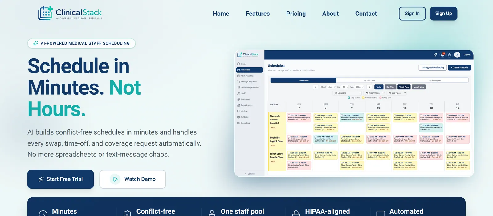 Homepage section with the two product demo videos